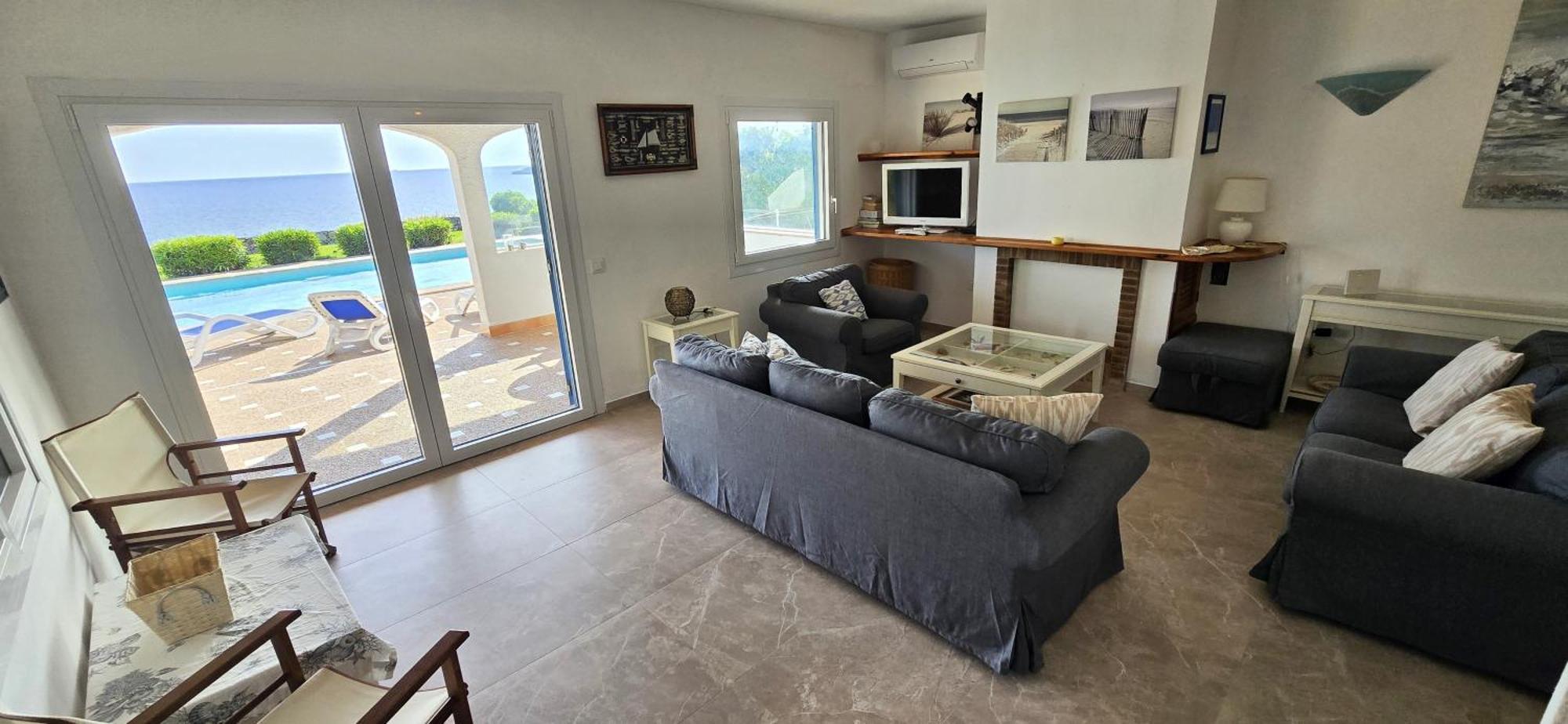 Villa Helios Villa En Cala Pi Con Vistas Despejadas Екстериор снимка