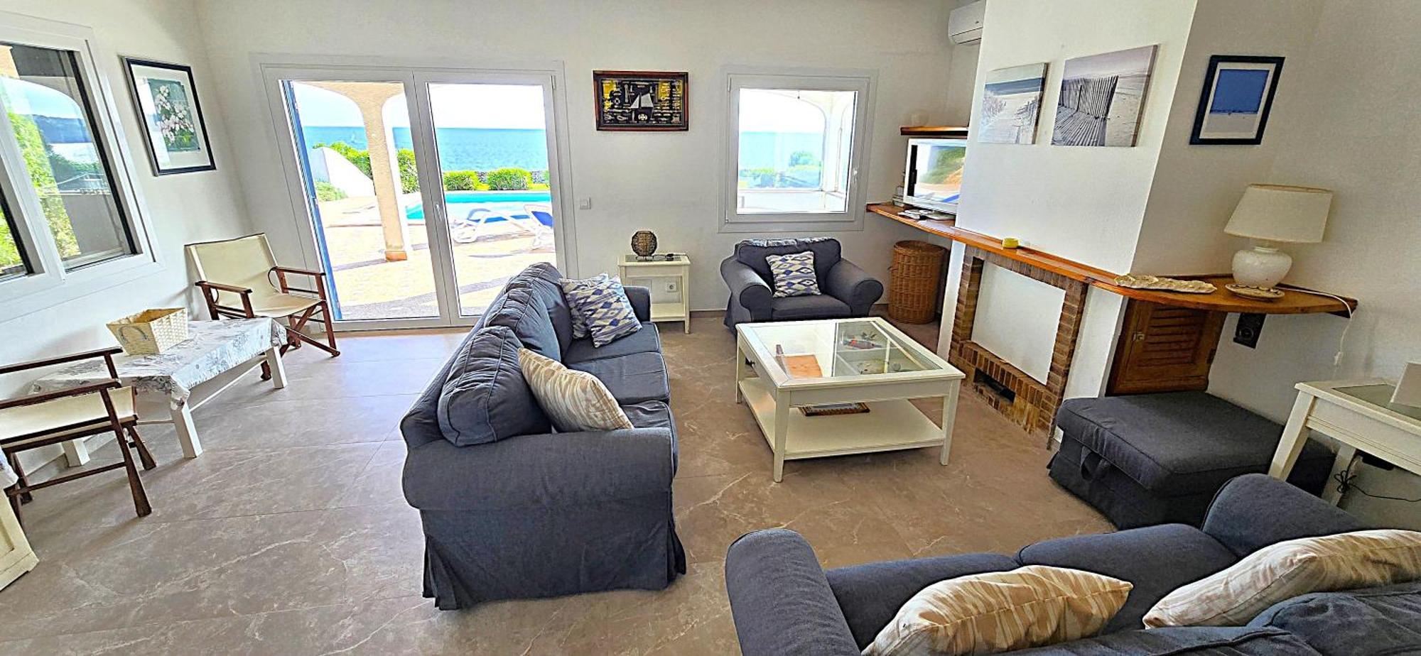 Villa Helios Villa En Cala Pi Con Vistas Despejadas Екстериор снимка