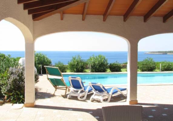Villa Helios Villa En Cala Pi Con Vistas Despejadas Екстериор снимка